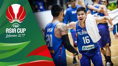 2017 fiba asia cup|China v Philippines .
